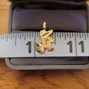 Gold Alligator Gators Pendant
